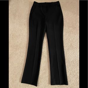 Express Columnist Black Barely Boot Mid Rise Pants Sz 00S